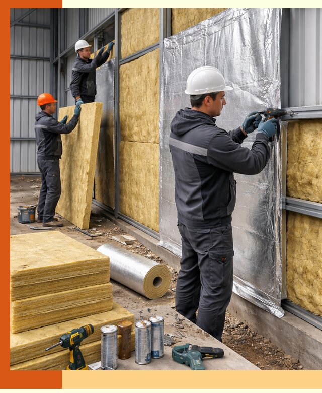 Утепление металлического ангара профессионально в Дзержинске