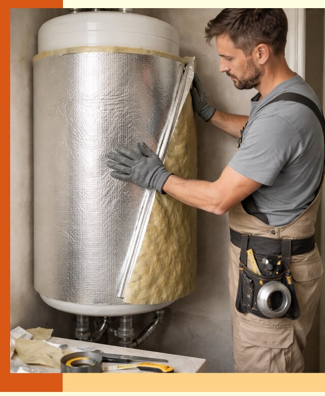 Утепление бойлера в Дзержинске для снижения теплопотерь и экономии энергии