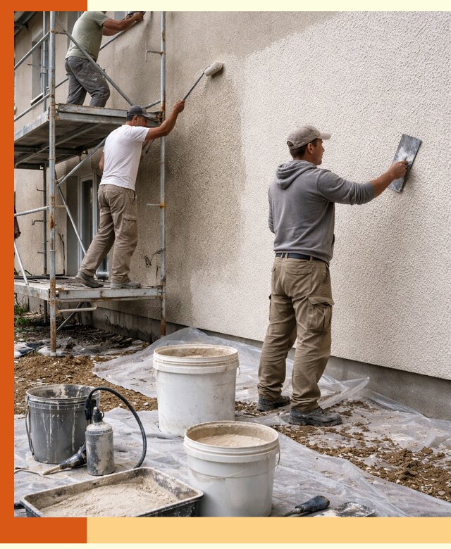 Утепление фасада жидкой пробкой в Дзержинске