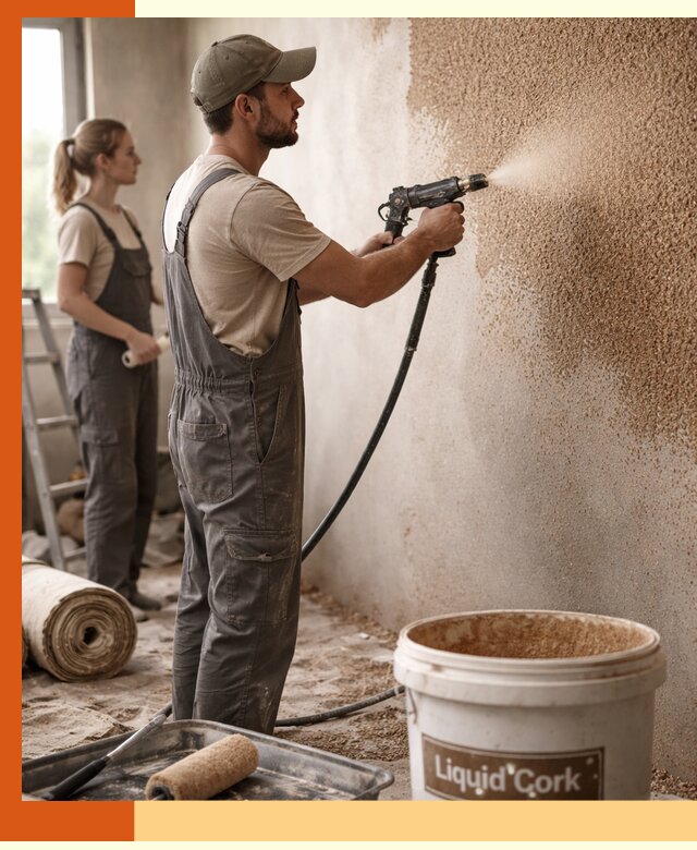 Утепление стен жидкой пробкой в Дзержинске эффективное и долговечное