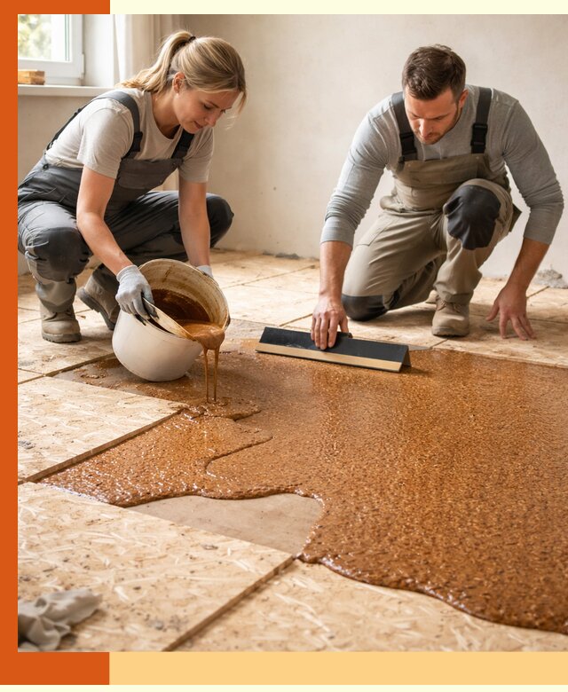 Утепление пола жидкой пробкой в Дзержинске для квартир и домов